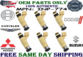 GENUINE Nikki NEW 6x Fuel Injectors for 2001,02,03,04,2005 Dodge Stratus 2.7L V6 - $336.59