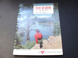 Conoco Oil Co.-Gas/Oil Ads-Touraide Travel Guide Maps-1948 Spiral Bound Booklet. - £23.37 GBP
