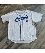 New Kansas City KC Royals White Adult 2XL Stitched MLB Baseball Jersey B... - $699.67 MXN