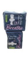 2-Carefree Breathe Super Absorbency Ultra Thin Pads, 14 Count - £19.41 GBP