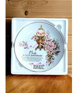 Avon Vintage 15th Anniversary Collector&#39;s Plate NIB OB 1980 - $25.55