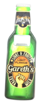 Gareth&#39;s Gareth Gift Idea Fathers Day Personalised Magnetic Bottle Opener ⭐⭐⭐⭐⭐ - £5.91 GBP