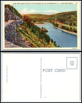 NEW YORK Postcard - Sparrowbush, View From Hawk&#39;s Nest Of Delaware Valley R50 - $3.95