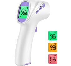  Thermometer for Adults Kids Babies No Touch Infrared Thermometer Digita - £29.46 GBP