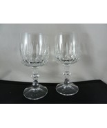 Vintage Schott  Zwiesel Tango Crystal Wine Glasses 6&quot; X 2-3/8&quot; Set of 2 - $725.46 MXN