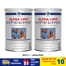 2 Tin New Alpha Lipid Lifeline Colostrum Milk Powdered Drink 450g FREE SHIPPING - £114.04 GBP