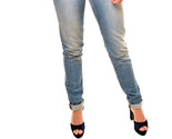 J BRAND Damen Jeans Entspannt Denim Stacked Santiago Blau Größe 25W 1205... - $61.47