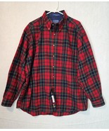 Pendleton Mens Clan MacLean Tartan Virgin Wool Shirt Size XL - $39.68