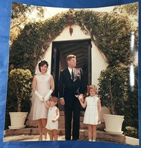 1963 John F Kennedy Family Easter Photo by Stoughton Jackie Caroline Joh... - £45.49 GBP