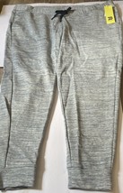 Men&#39;s Elevated Fleece Jogger Pants - All in Motion Navy Heather XXL Nwt34 - £9.45 GBP