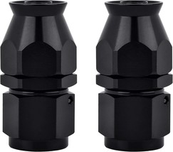 Evil Energy 4An Ptfe Hose End Fitting Straight Black For Ptfe Hose Only 2Pcs - £33.38 GBP