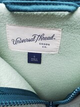 Universal Thread Womens  Small Sherpa Anorak Jacket Blue Green Fleece image 4