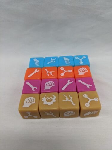 Lot Of (16) Back To The Future Dice Through Time Dice - $21.77