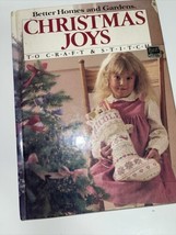 Better homes and gardens Christmas Joys to Craft and Stitch Hardbound Bo... - $12.17 CAD