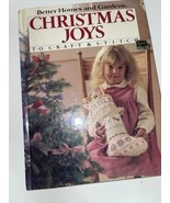 Better homes and gardens Christmas Joys to Craft and Stitch Hardbound Bo... - £6.97 GBP