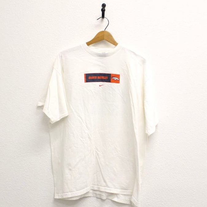 Primary image for Vintage Nike Denver Broncos T Shirt Large