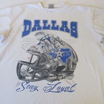 Shaka Wear Dallas Football Stay Loyal The Boyz Men's White Graphic T-Shirt 3XL image 10