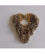 Vintage Signed Kramer of New York Multi-Chain Bracelet W/Butterfly Clasp - £43.14 GBP
