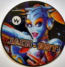 Jackbot COASTER Pinball Original UNUSED Plastic Bride Of Pinbot Robot 1995 - $16.20