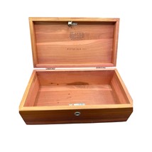 Vintage Miniature Lane Cedar Box Jewelry Chest Mini Hope Chest Pittsfiel... - $27.54