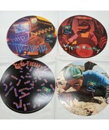 Lot of (4) 1990s Science Technology Circle Cardboard Collectables With F... - $11.88