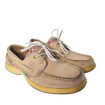 Sperry Top Sider Women&#39;s 9772195 Angelfish Boat Shoe Tan Pink Size 7.5 M... - $23.76