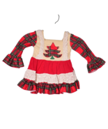 Country Christmas Baby Girl&#39;s Holiday Dress Size about 9 M See Measurements - €15,91 EUR