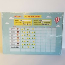 Magnetic Reward / Star / Responsibility / Behavior Chart For Up To 3 Children.  - £9.42 GBP