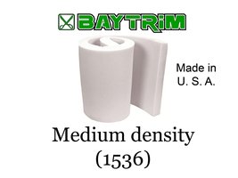 BayTrim Upholstery Foam Medium Density Foam. (Chair Cushion Square Foam for Dinn - £22.81 GBP