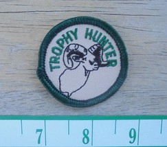 &quot;TROPHY HUNTER-RAM&quot; SEW-ON PATCH NEW - £3.77 GBP