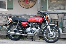 1975 Honda CB400F Super Sport  Motorcycle | 24x36 inch POSTER | vintage ... - $20.56