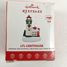 Hallmark Keepsake Christmas Tree Ornament Lil Lighthouse Miniature New 2017 - £19.71 GBP