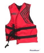 Exxel X2O Youth Life Vest, 50-90lbs, Chest size 26-29 inches. - £10.17 GBP