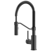 Modern Spring-Type Kitchen Faucet LK20M Matte Black - £213.59 GBP