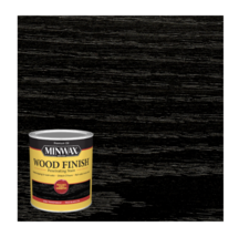 Minwax Wood Finish Penetrating Oil-Based Wood Stain, True Black, 1 Quart - $22.95