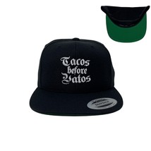 Tacos Before Vatos Snapback Hat - $25.00