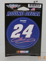 WinCraft Nascar #24 Chase Elliott Round Decal Hendrick Motorsports - $14.80