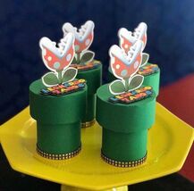 Super Mario Treat Boxes (Set of 6) | Gamer Birthday Party Favors - $64.00