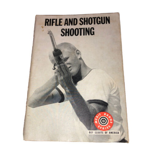 1967 Boy Scouts Of America merit badge series Book Rifle And Shotgun Sho... - $4.87