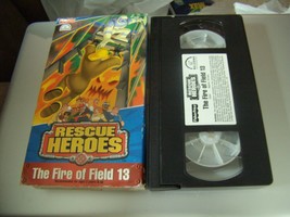 Fisher Price Rescue Heroes - The Fire of Field 13 (VHS, 2000) - £4.82 GBP