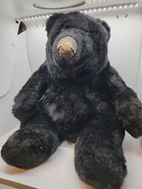 America Wego Bear Black Honey Bear 14&quot; Plush Stuffed Animal 5029 Rare Vintage - $98.99