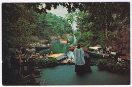 Postcard Non Denominational Church Service Half Moon Bay 1000 Islands Ontario - $4.94