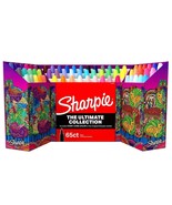 SHARPIE The Ultimate Collection Permanent Markers 65ct Fine Point Assort... - $933.49 MXN
