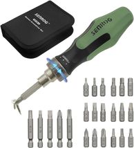 24 in 1 Multi-Bit Ratcheting Screwdriver, Magnetic Interchangeable Ratch... - $13.41