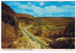 Ontario Postcard Scenic Splendor of Northern Ontario Lake Superior Circle Route - £2.33 GBP