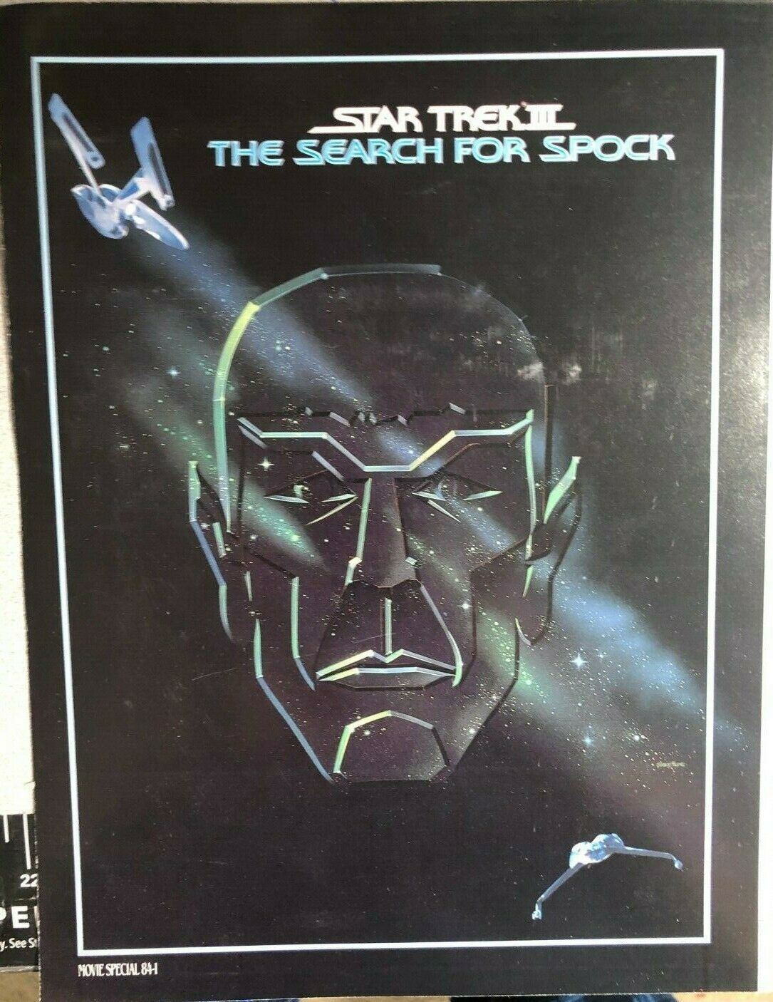 Primary image for STAR TREK III The Search for Spock (1984) four-page Movie Special 84-1