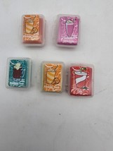 Lot Of 5 Snack Attack Scented Erasers - £2.50 GBP