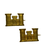 U.S. ARMY, CIRCA 1900-1903, ENGINEER’s, COLLAR INSIGNIA, MATCHED SET - €30,29 EUR