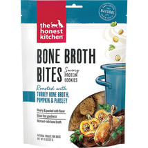 The Honest Kitchen Dog Bone Broth Bites Turkey 8oz. - £11.03 GBP