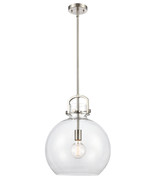 Multi Pendant Newton Sphere 14&quot; Satin Nickel Downtown Urban 410-1SL-SN-G... - €368,24 EUR